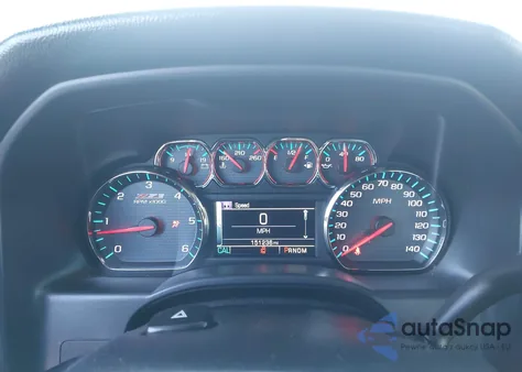 2016 Chevrolet Silverado 1500 2Lt из США, поврежденный, VIN 1GCVKREC4GZ150609